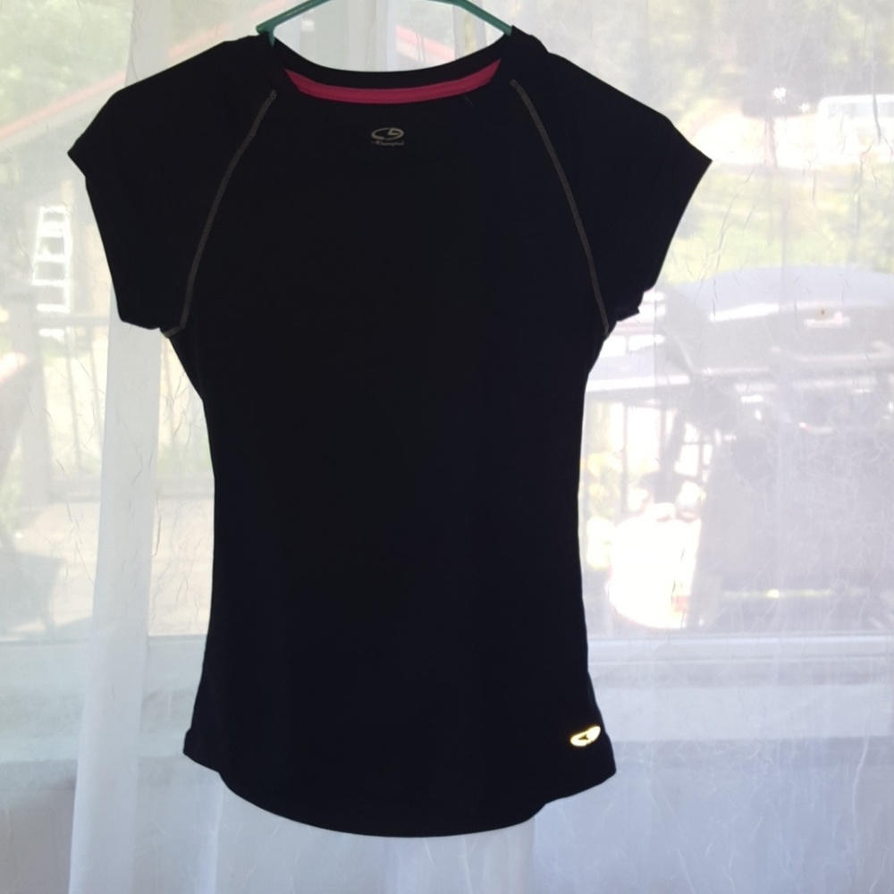 Black Champion workout top shirt